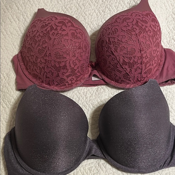 Victorias Secret Tshirt Bra VS Body By Victoria Lace Bra 38c - Picture 1 of 12